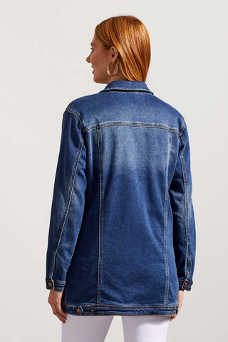 alt view 3 - MAXI DENIM JACKET-Med.wash